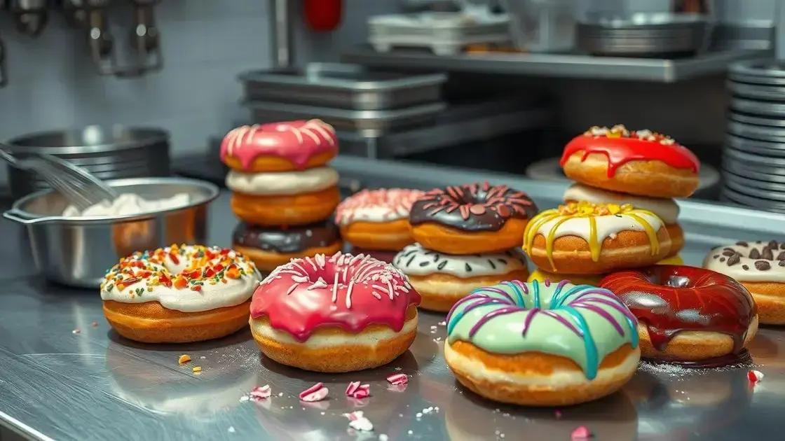 Techniques for creating innovative donuts
