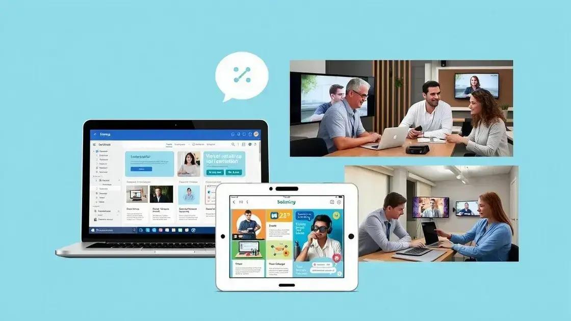 Types of e-learning tools available
