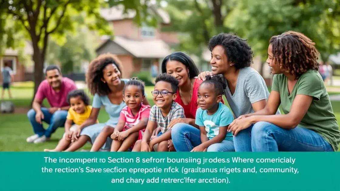 Benefits of participating in Section 8 programs