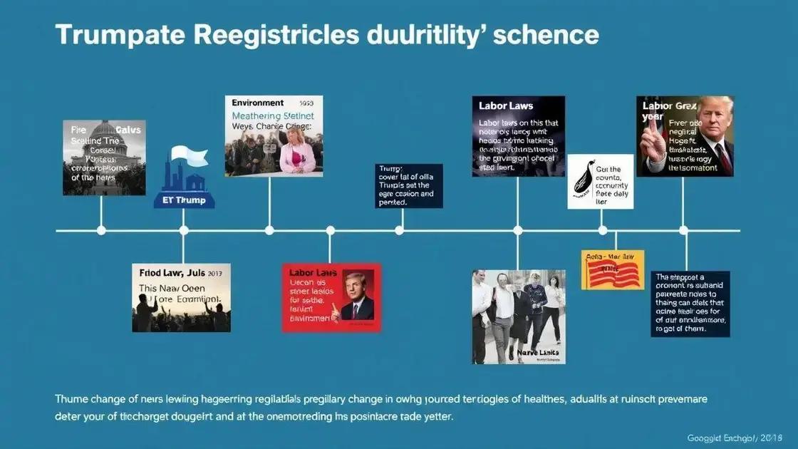 Historical context of regulations under Trump